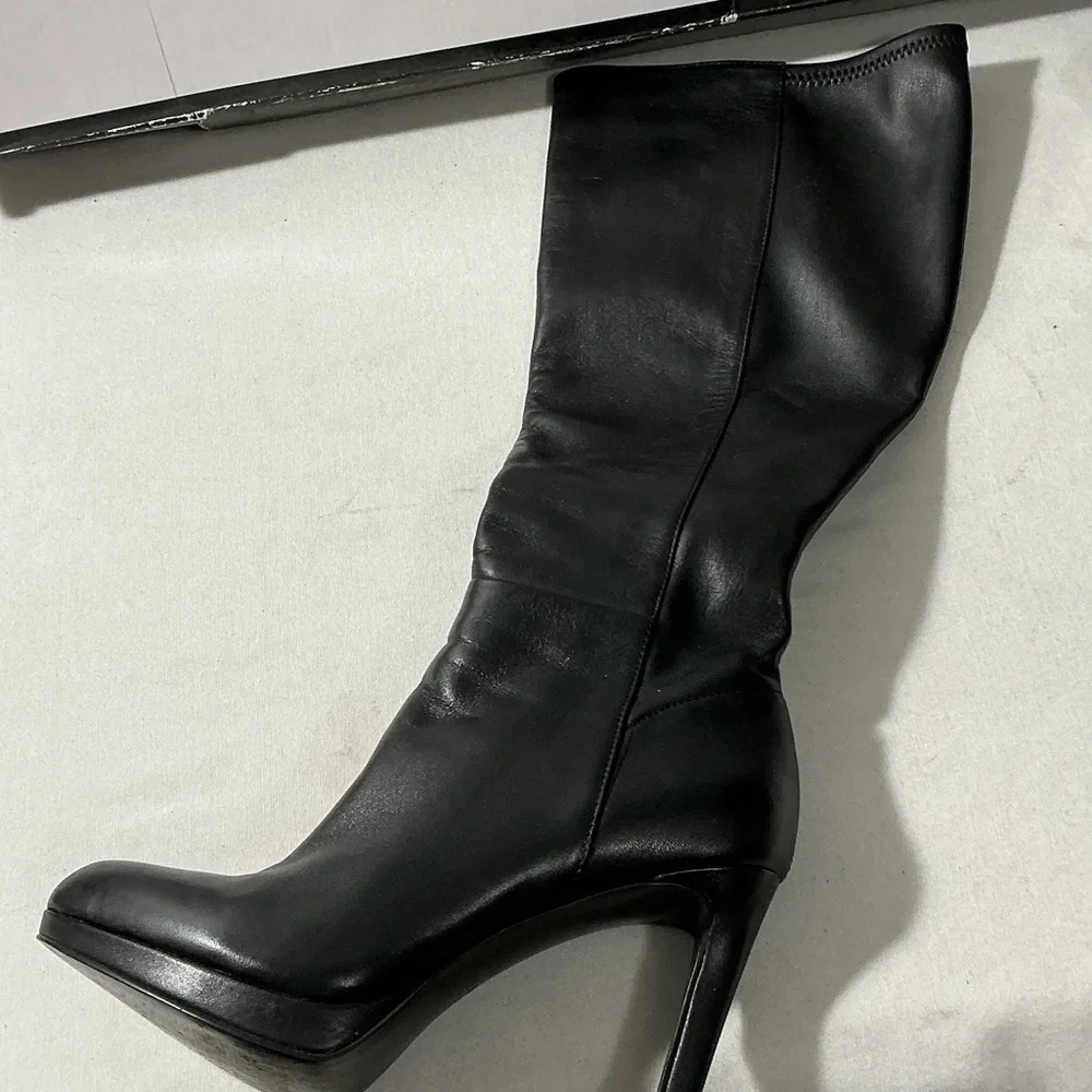 Nine West Black Over-the-Knee Stiletto Boots